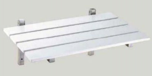 Metlam 992 Folding Shower Seat Stainless Steel Frame