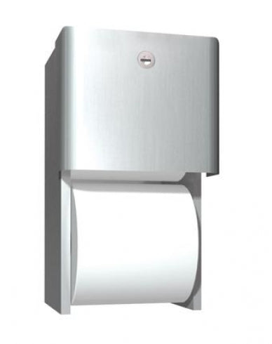 JD MACDONALD Profile 10-9030 Double Toilet Roll Dispenser Hide-a-Roll