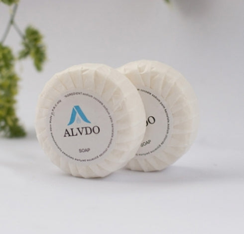 ALVDO Hotel Pleat Wrapped Soap