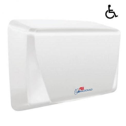 JD MACDONALD Turbo Slim 74dB Hand Dryer White