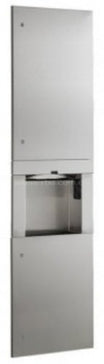 BOBRICK Trimline B38030 3In1 Towel Dryer and 13L Waste