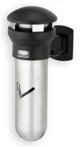 Rubbermaid Infinity 9W32 Smoking Receptacle 2.3L Wall-Mount