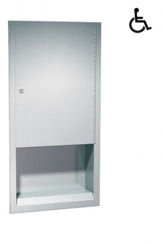 JD MACDONALD Traditional 10-0452 Paper Towel Dispenser Recessed