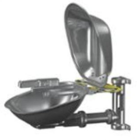 Bradley Halo Eye-Face Wash Bowl and Dust Cover Stainless Steel