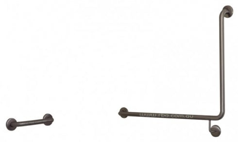 RBA RBA4090 Grab Rail Set 90 deg 950 x 700mm plus 300mm Straight