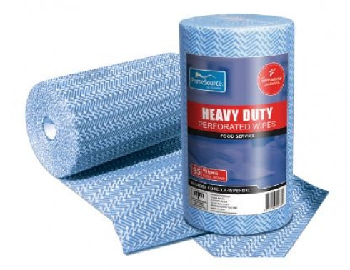 Primesource Heavy Duty Food Service Wipes Blue