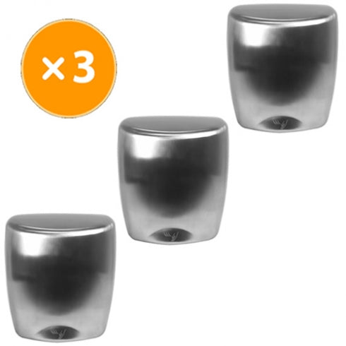 BEST BUY Combo 3 Pack Stainless Hand Dryers