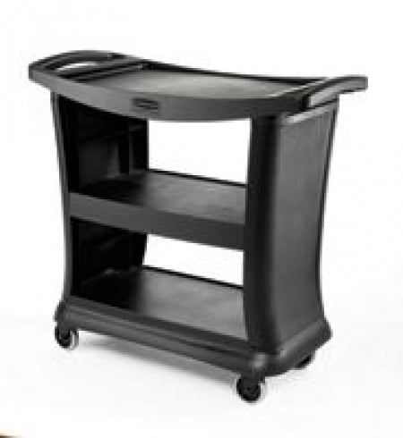 Rubbermaid Executive 9T68 Service Cart with Quiet Castors 3-Shelf