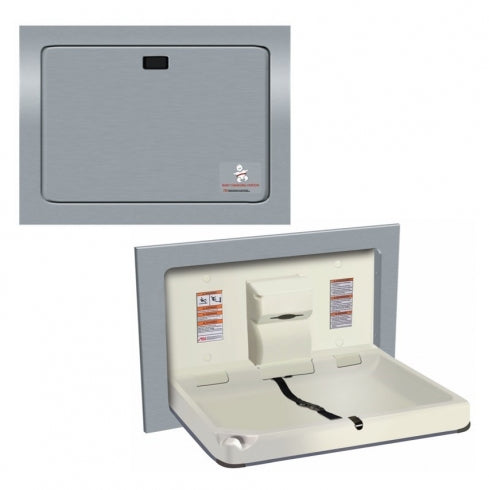 JD MACDONALD 10-9018 Baby Change Table Horizontal Stainless Steel