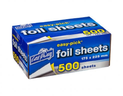 Castaway Easy-Pick Heavy Duty Foil Sheets Pre-Cut Small