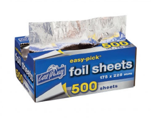 Castaway Easy-Pick Heavy Duty Foil Sheets Pre-Cut Small
