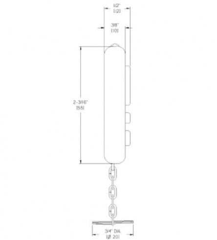 JD MACDONALD EZ Fill 10-0393-R Remote Control For 0393 and 0394 Soap Dispensers