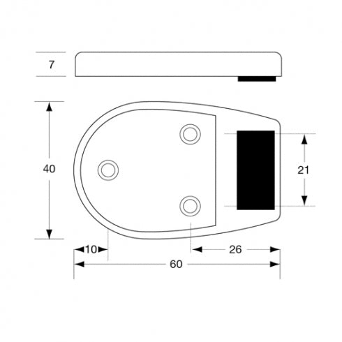 Metlam Hardware XCEL Bumper with Rubber