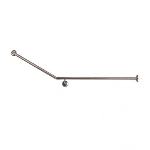 Metlam MLR106 Toilet Grab Rail Right Hand Rear Wall Mount
