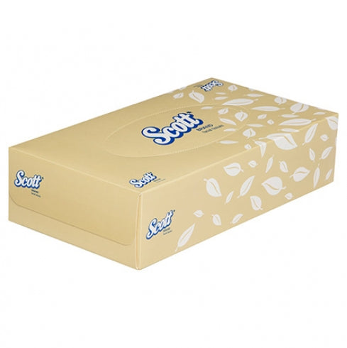 Scott 4725 Scott Facial Tissues 2 Ply 100 Sheets White