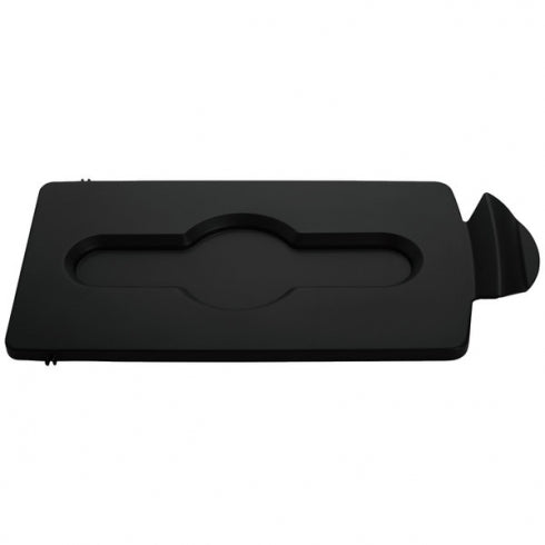 Rubbermaid Slim Jim Recycling Station 2007892 Closed Top Lid Insert Hinged