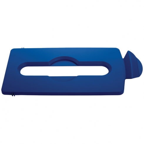 Rubbermaid Slim Jim Recycling Station 2007890 Paper Lid Insert Hinged