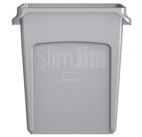 Rubbermaid Slim Jim Waste Container 60L with Venting Channels