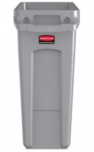 Rubbermaid Slim Jim Waste Container 60L with Venting Channels