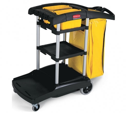 Rubbermaid 9T72 Cleaning Cart High Capacity