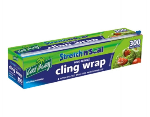 Castaway Stretch n Seal CW300RT Cling Wrap Large 300m x 33cm