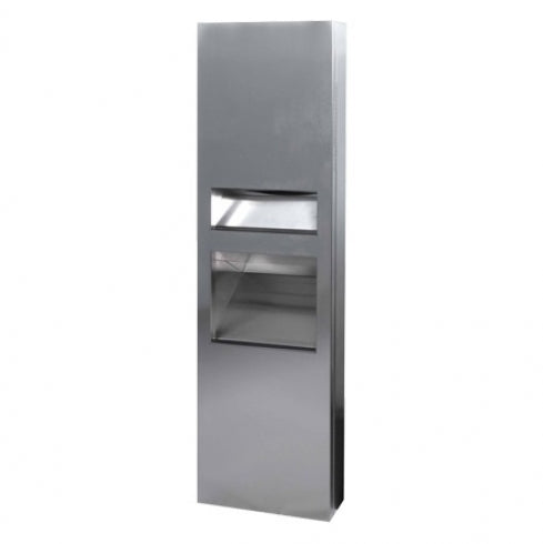 JD MACDONALD Select Classic G2 10-64671-A 2 in 1 Combo Unit Towel Dispenser Waste Bin 26L