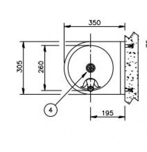 RBA 8901-102 Wall Mounted Water Drinking Fountain