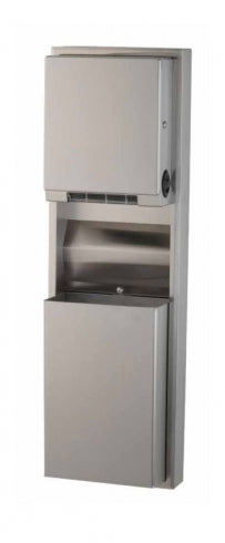BOBRICK Classic B39619 Convertible Paper towel and Waste Receptacle