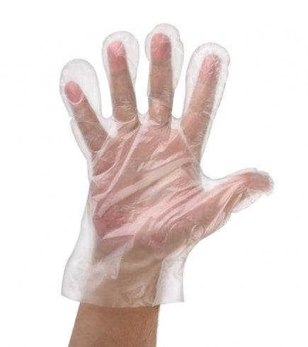 Mediflex Polyethylene Food-Handling Gloves Large