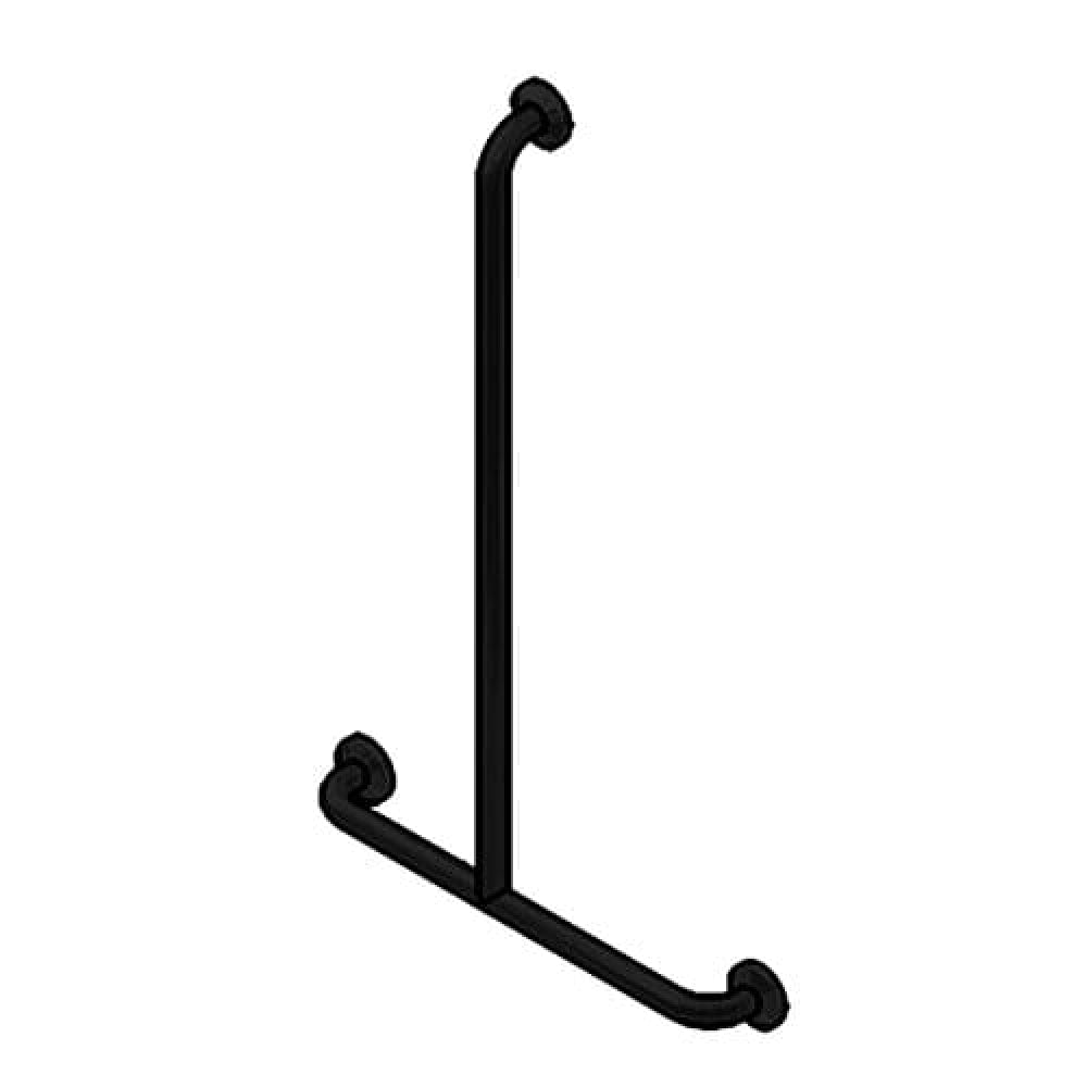 Bradley 832-MB Shower T-Bar Grab Rail Centre Fix