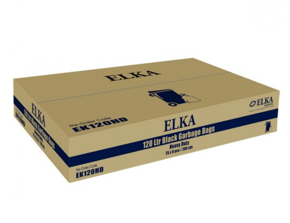 BEST BUY Elka EK120 Garbage Liners 120L Ultra Heavy Duty