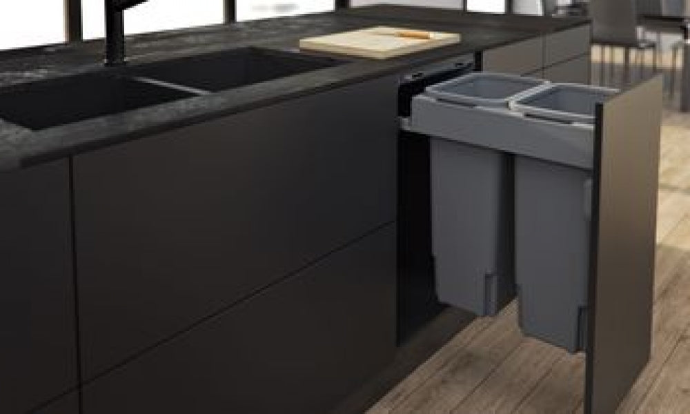 Hafele Hideaway Concelo Vented Waste Bin