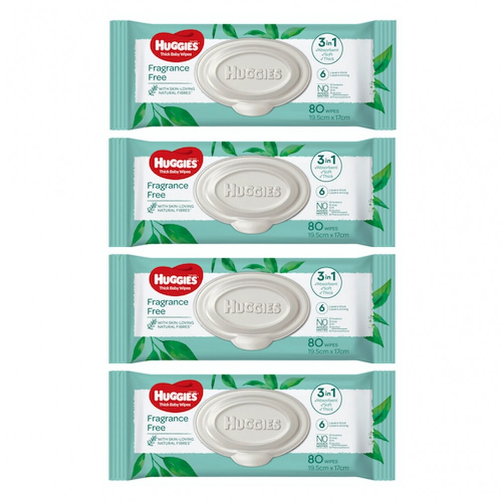 Huggies Baby Wipes On-The-Go Pack Fragrance Free