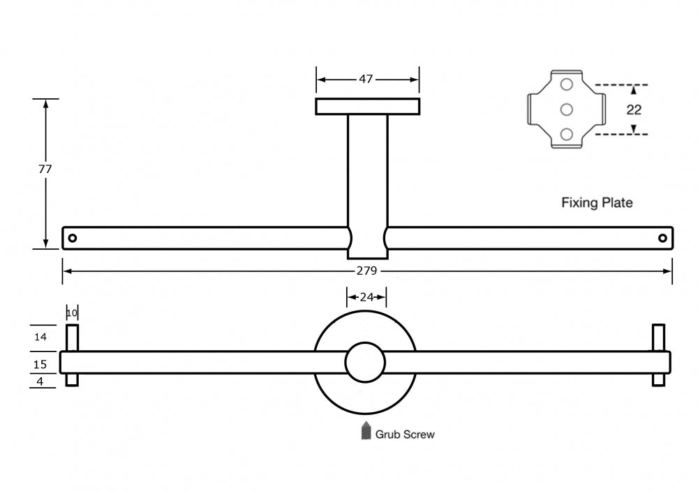Metlam 700-2TRH Double Toilet Roll Holder