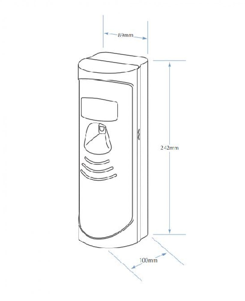 Bradley 6960-D Aerosol Dispenser