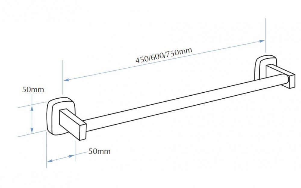 Bradley 9065 Bathroom Towel Rail