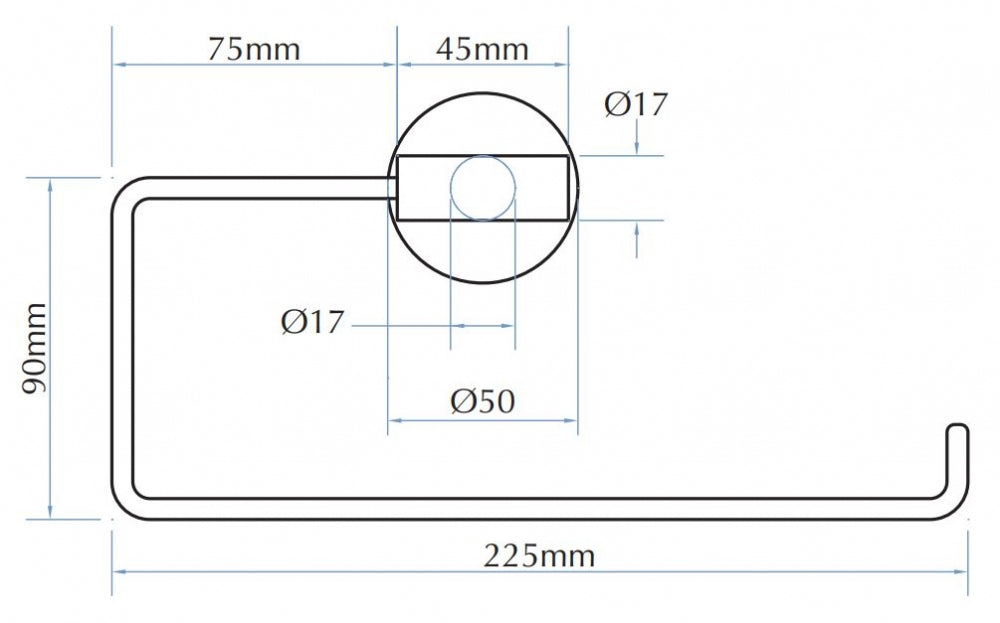 Bradley Dynamic DY034 Towel Ring