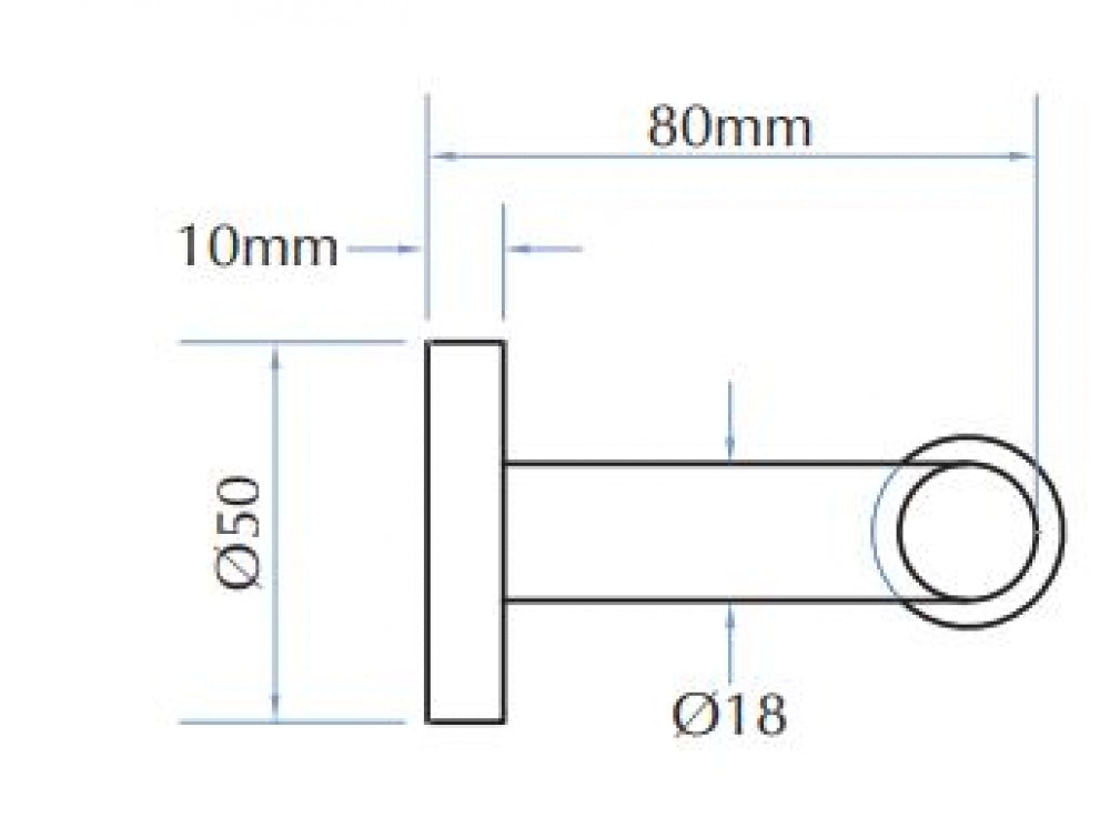 Bradley Sorrento SR0081 Single Toilet Roll Holder