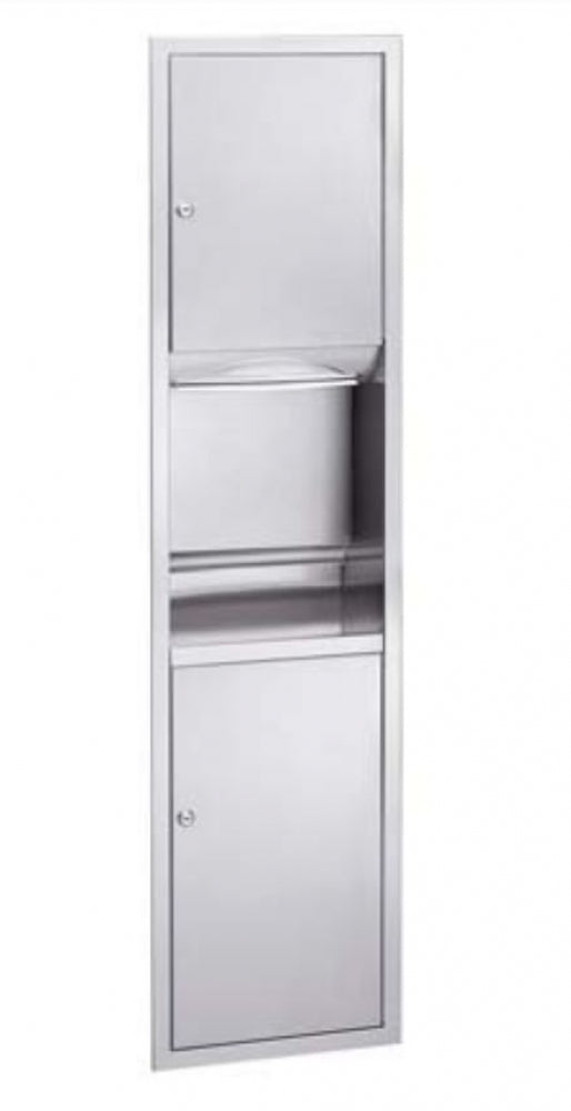 Bradley Retro 2252 Combination Unit Paper Towel and Bin 26L