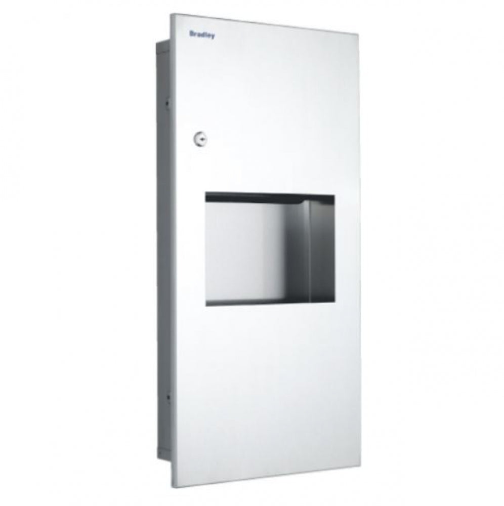 Bradley Contemporary 2297A Combo Unit Towel and Waste Receptacle 8L