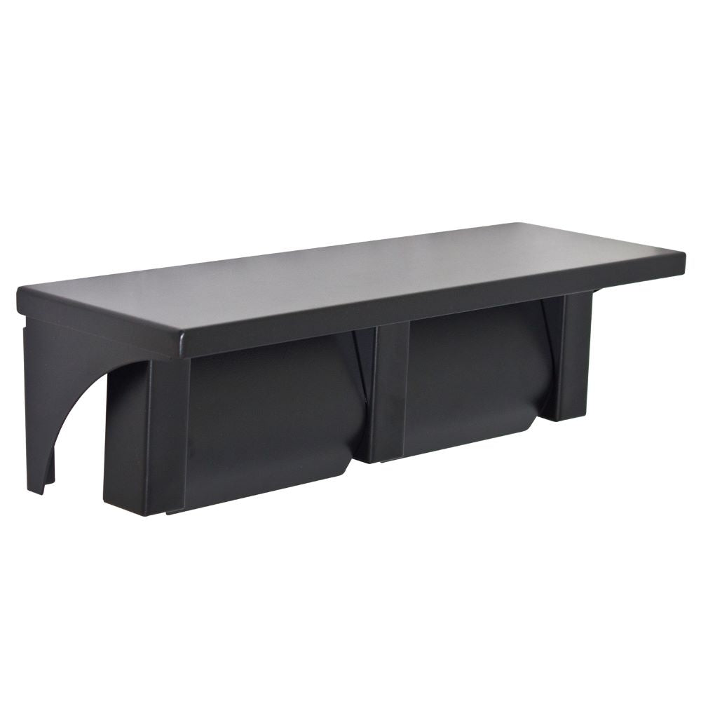 Bradley 5263-MB Double Toilet Roll Holder with Shelf