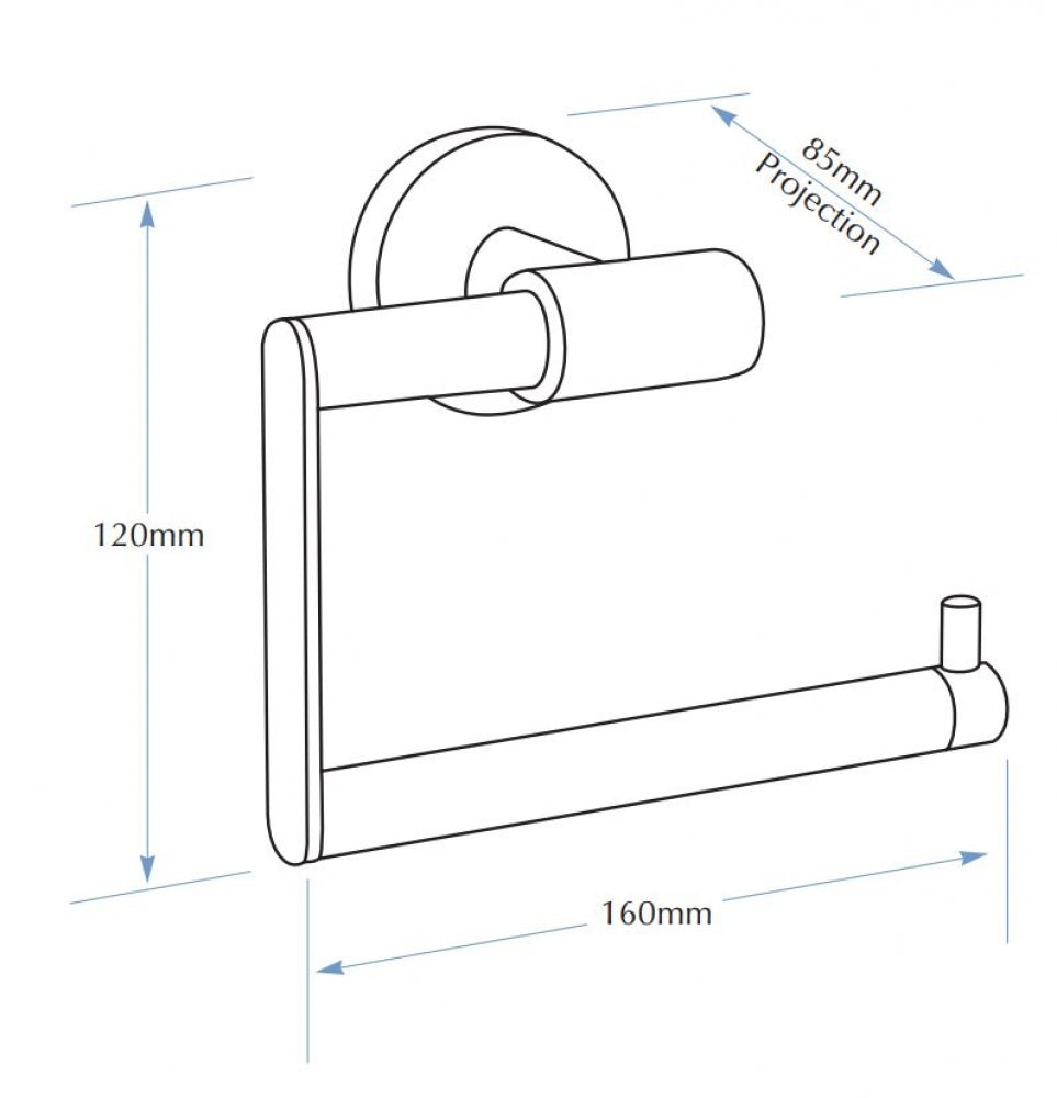 Bradley Nuovo 5064 Single Toilet Roll Holder