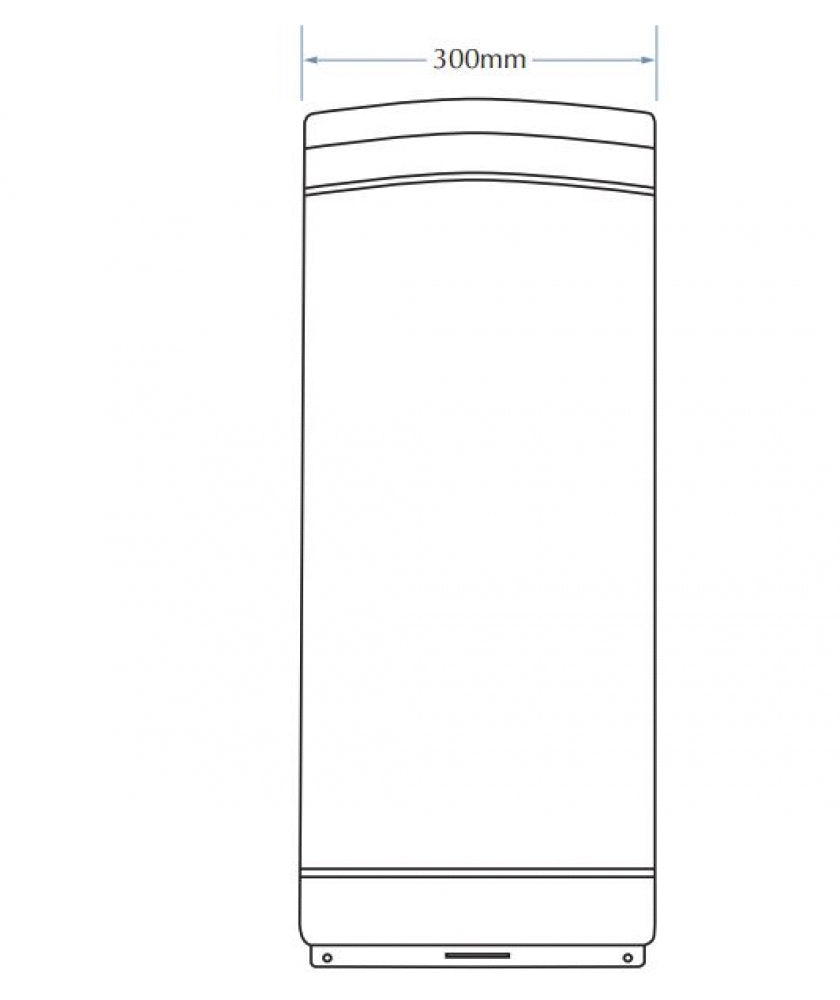 Bradley RUNOUT Airstream 220-702 Hand Dryer