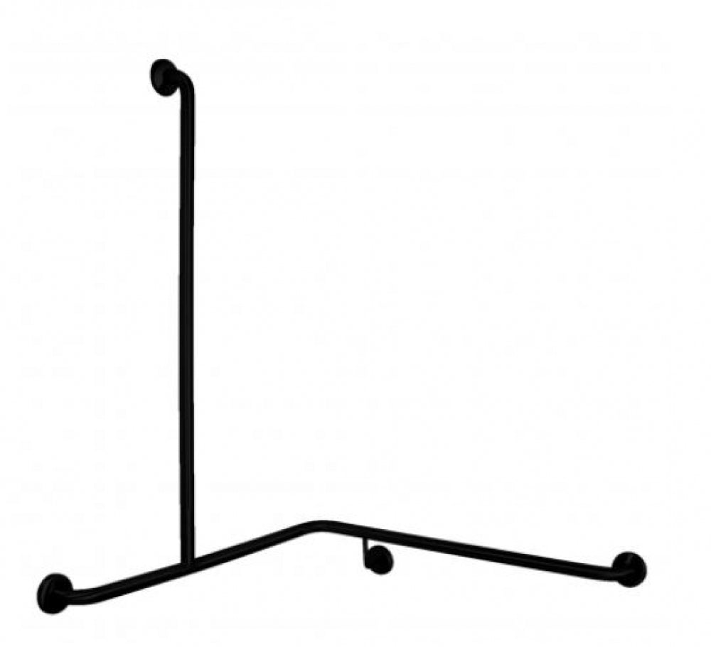 Bradley 832-MB Shower Corner Grab Rail Right Hand