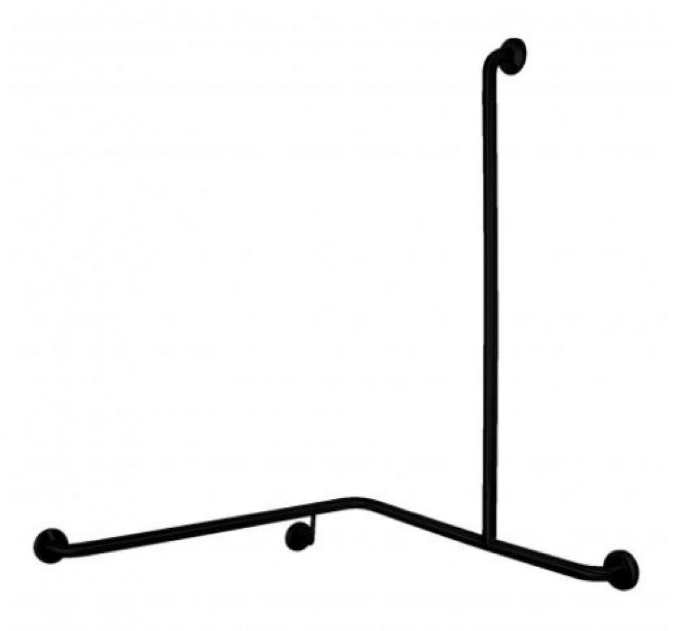 Bradley 832-MB Shower Corner Grab Rail Left Hand