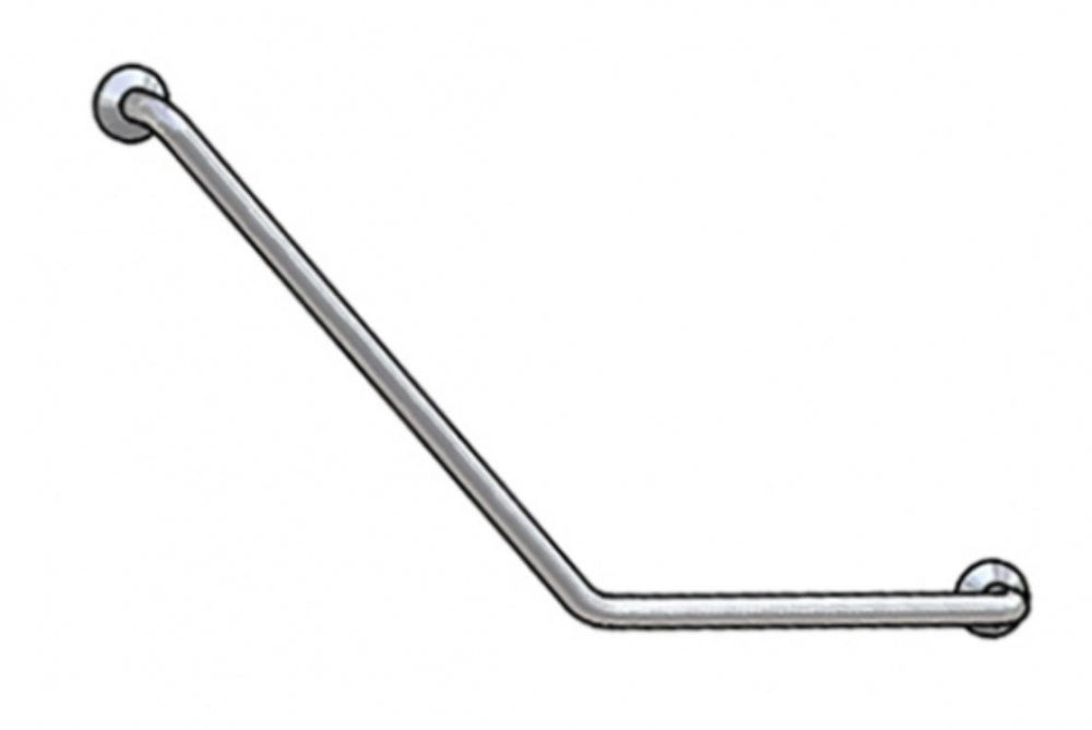 Bradley 832 Ambulant Toilet Grab Rail 45 Degree Right Hand