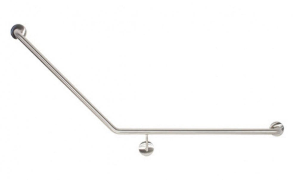 Bradley 832 Toilet Grab Rail 45 Degree Right Hand