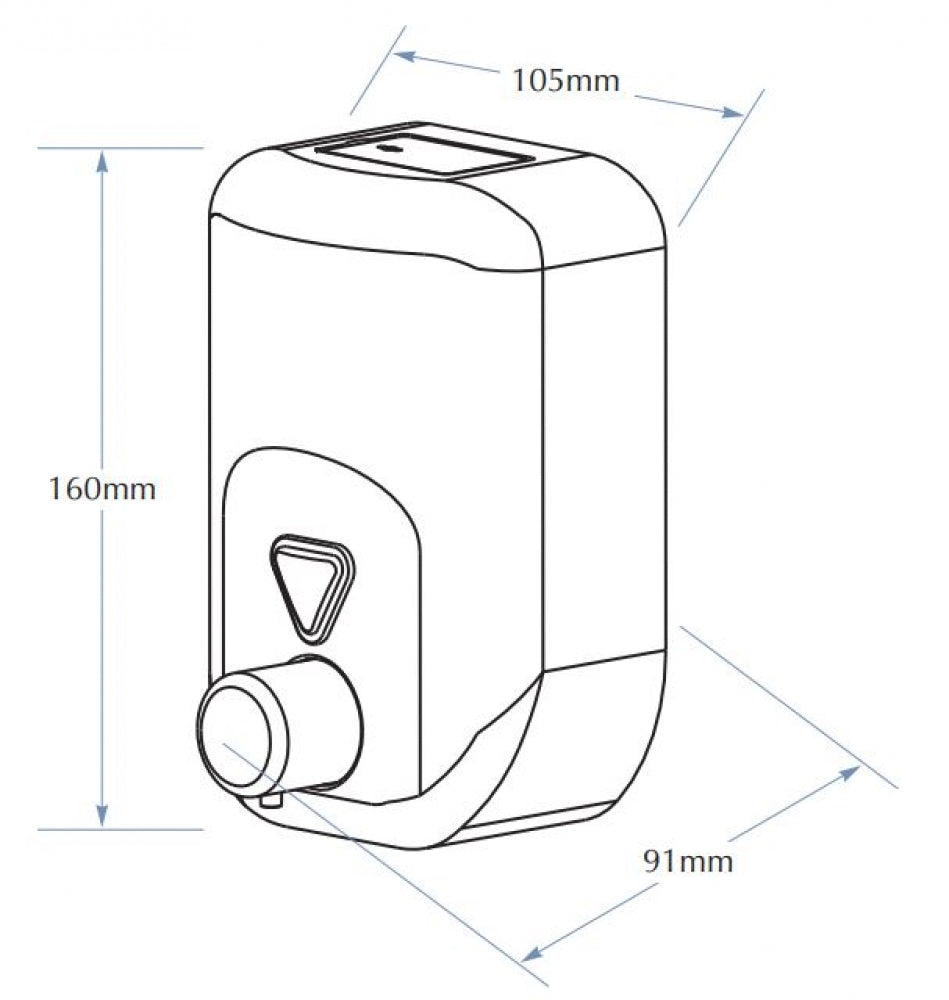 Bradley 6130 Liquid Soap Dispenser