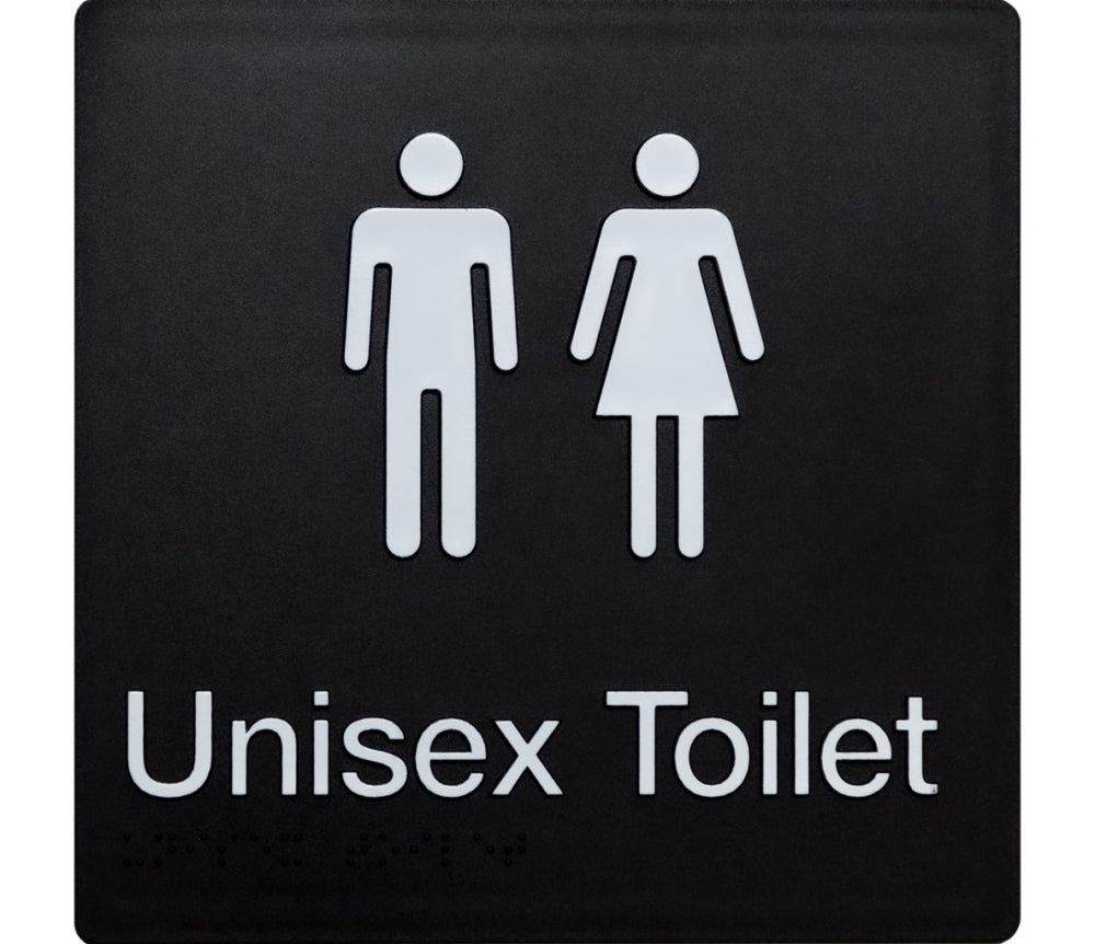 BEST BUY MFT Unisex Toilet Sign Braille