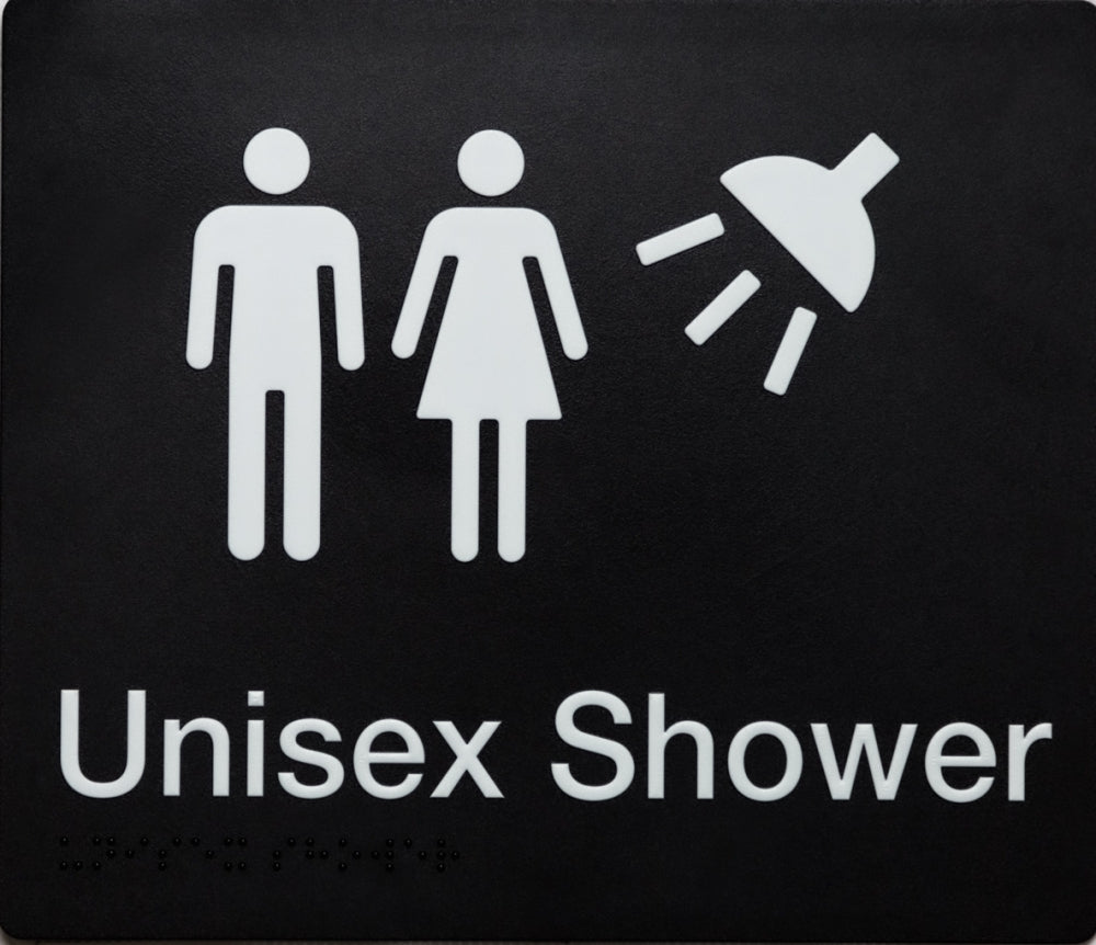 BEST BUY MFS Unisex Shower Sign Braille